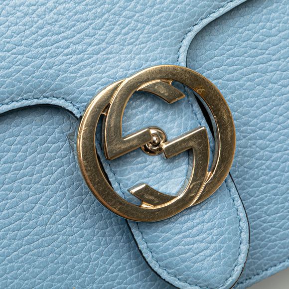 Pre-Loved Gucci Small Dollar Calfskin Interlocking G Crossbody - Picture 8 of 12